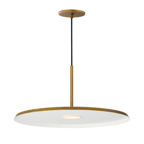 Berliner LED Pendant in Antique Brass (86|E34002AB)