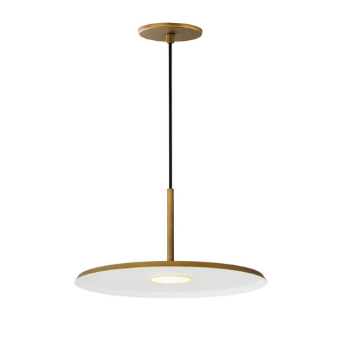 Berliner LED Pendant in Antique Brass (86|E34001AB)
