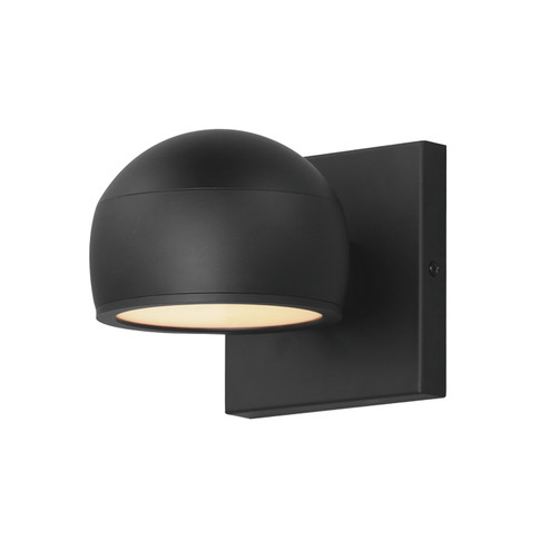 Modular LED Outdoor Wall Sconce in Black (86|E30164BK)