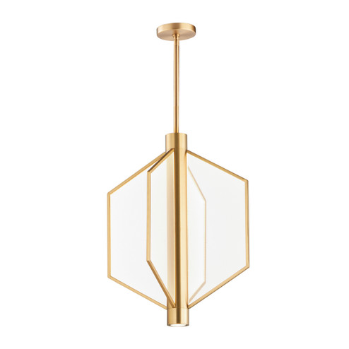 Telstar LED Pendant in Natural Aged Brass (86|E25134133NAB)