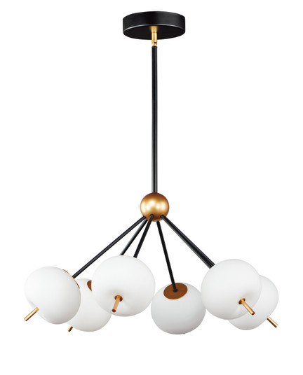 Quest LED Pendant in Black / Gold (86|E2511692BKGLD)