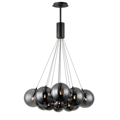 Burst LED Pendant in Black (86|E25089142BK)