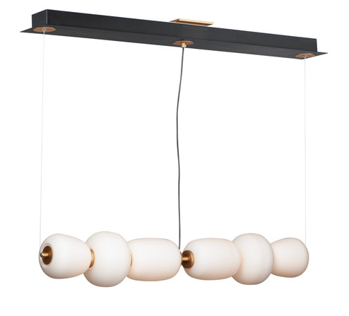 Soji LED Pendant in Black / Gold (86|E2506892BKGLD)