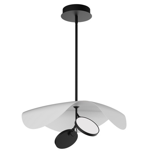 Carmen LED Pendant in Black (86|E24966WTBK)