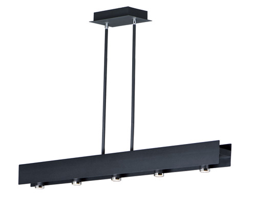 Beam LED LED Pendant in Black / Polished Chrome (86|E24634BKPC)