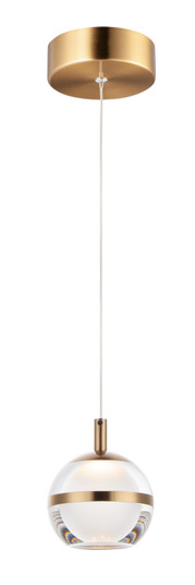 Swank LED Pendant in Natural Aged Brass (86|E2459193NAB)