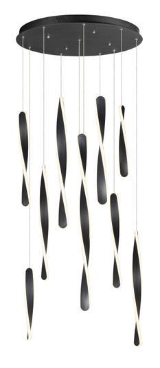 Pirouette LED Pendant in Black (86|E24156BK)