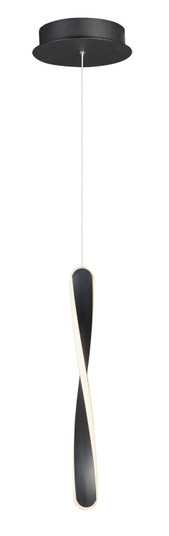 Pirouette LED Mini Pendant in Black (86|E24151BK)