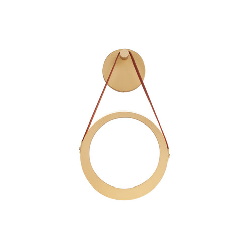 Tether LED Wall Sconce in Natural Aged Brass (86|E24080NAB)