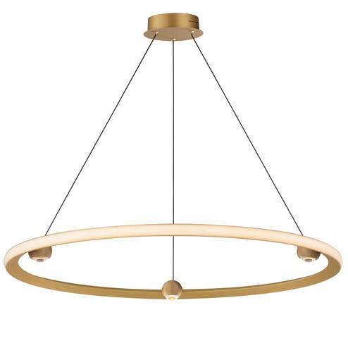 Nodes LED Pendant in Gold (86|E23514GLD)