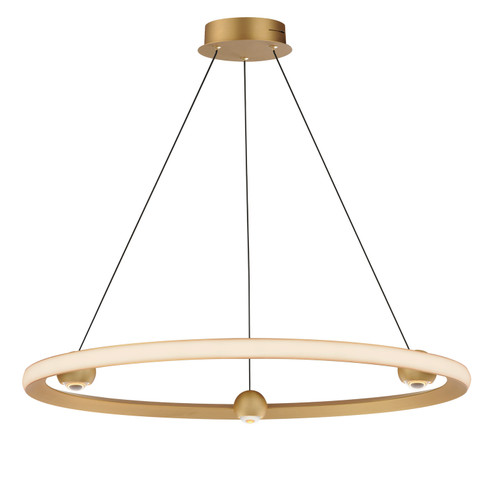 Nodes LED Pendant in Gold (86|E23513GLD)