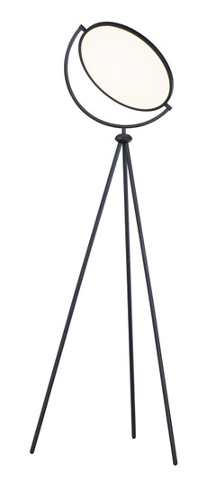 Paddle LED Floor Lamp in Black (86|E23299BK)