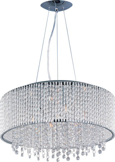 Spiral Ten Light Pendant in Polished Chrome (86|E2313710PC)