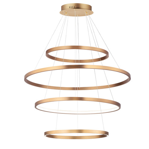 Groove WiZ LED Pendant in Gold (86|E22729GLD)