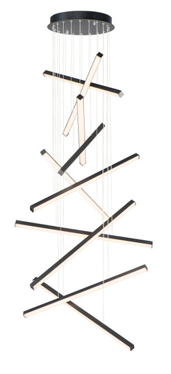 Hover LED Pendant in Black (86|E21378BK)
