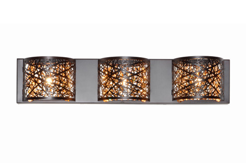 Inca Three Light Bath Vanity in Bronze (86|E2131610BZ)