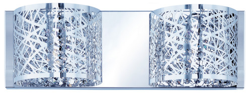 Inca Two Light Bath Vanity in Polished Chrome (86|E2131510PC)