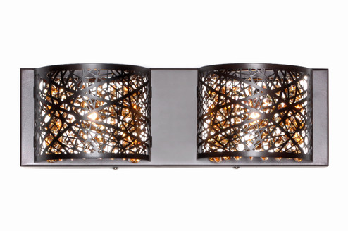 Inca Two Light Bath Vanity in Bronze (86|E2131510BZ)