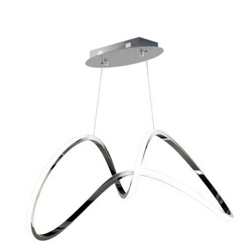 Perpetual LED Pendant in Black Chrome (86|E20455BC)