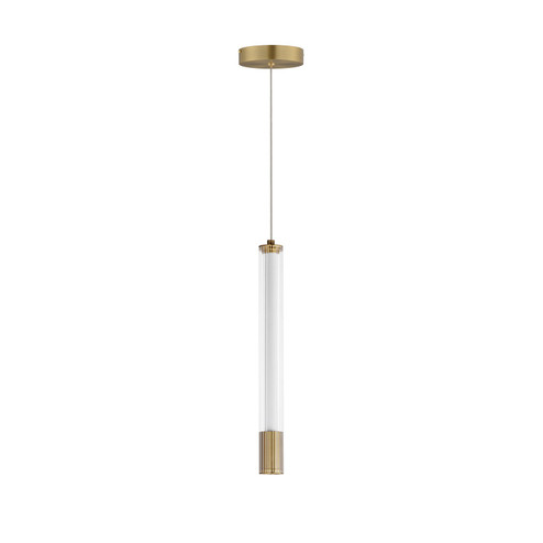 Cortex LED Pendant in Natural Aged Brass (86|E11062144NAB)