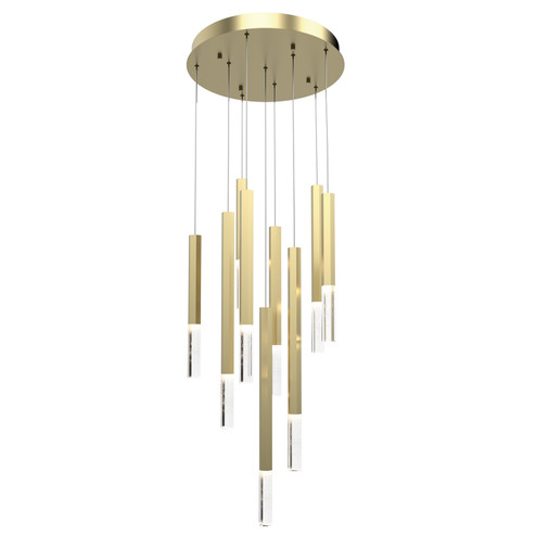 Diaphane LED Pendant in Gold (86|E1102995GLD)