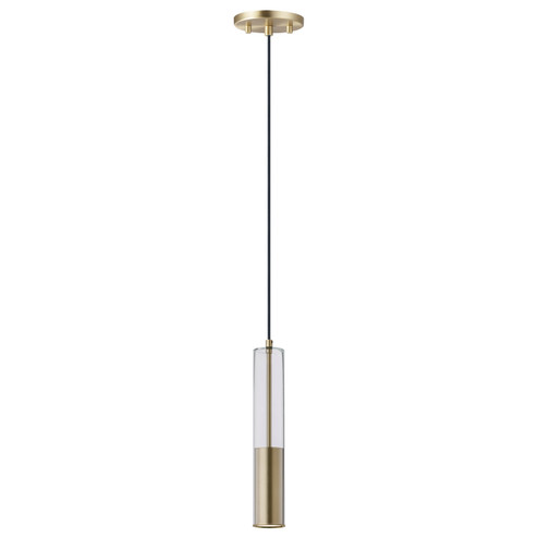 Torch LED Pendant in Satin Brass (86|E1100024SBR)