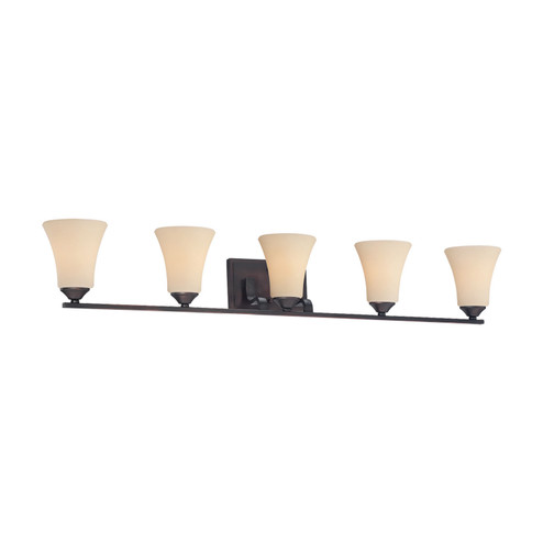 Treme Five Light Bath Bar in Espresso (45|TV0022704)