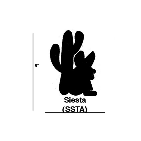 Siesta Cookie Cutters (Set Of 6) in Copper (45|SSTAS6)