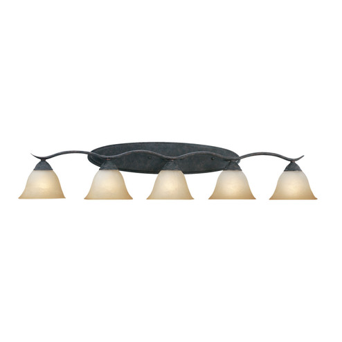 Prestige Five Light Vanity in Sable Bronze (45|SL748522)