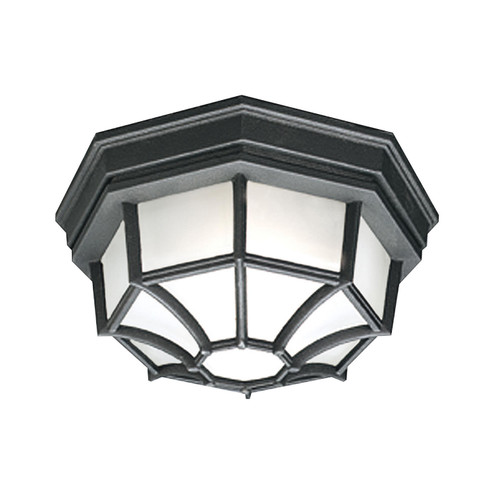 Outdoor Essentials One Light Flush Mount in Black (45|SL7457)