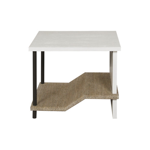 Riverview Accent Table in Checkmate White (45|S00759969)