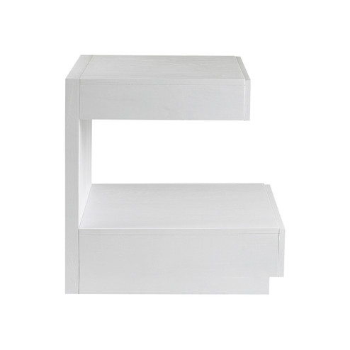 Checkmate Accent Table in Checkmate White (45|S00759967)