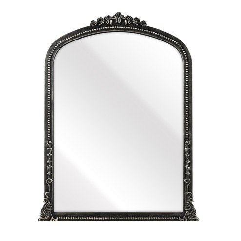 Lise Wall Mirror in Aged Black (45|S003610140)