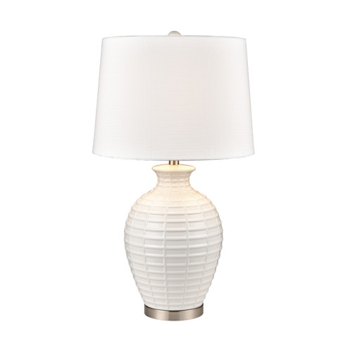 Junia One Light Table Lamp in White (45|S00199472)