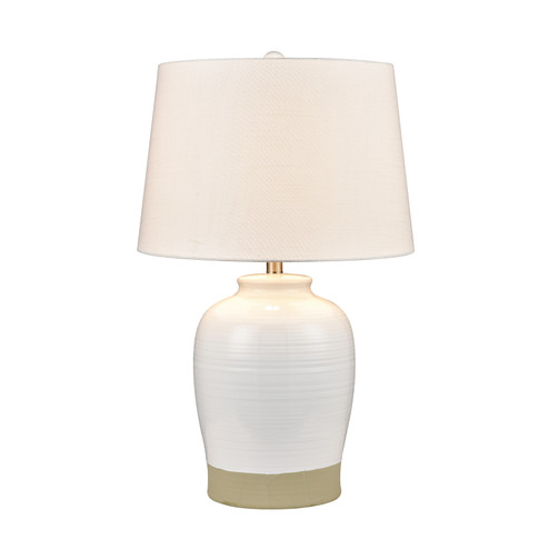 Peli One Light Table Lamp in White (45|S00199468)