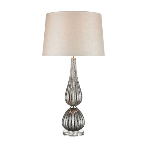 Mariani One Light Table Lamp in Silver Mercury, Clear (45|S00198038)