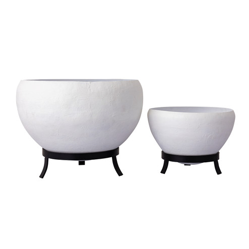 Teris Planter in Plaster White (45|H089710535S2)