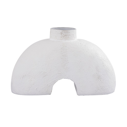 Tube Vase in Plaster White (45|H089710528)