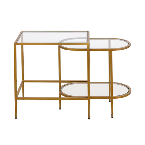 Blain Nesting Tables - Set of 2 in Antique Brass (45|H08059915S2)
