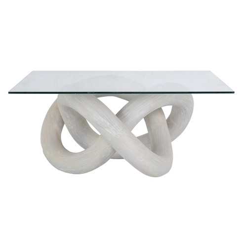 Knotty Coffee Table in White (45|H00759438)