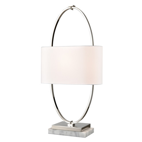 Gosforth One Light Table Lamp in Polished Nickel (45|H00199571)
