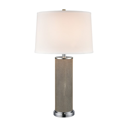 Around the Grain One Light Table Lamp in Light Gray (45|H00199521)
