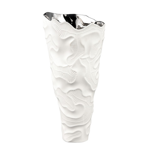 Halford Vase in Matte White (45|H00179162)