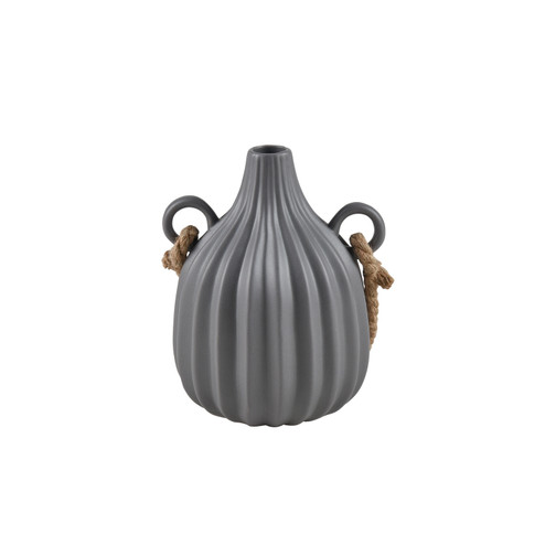 Harding Vase in Matte Gray (45|H00179141)