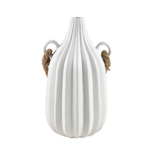 Harding Vase in Matte White (45|H00179139)