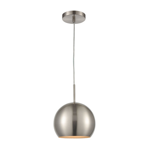 Salt Rim One Light Mini Pendant in Brushed Nickel (45|D4325)