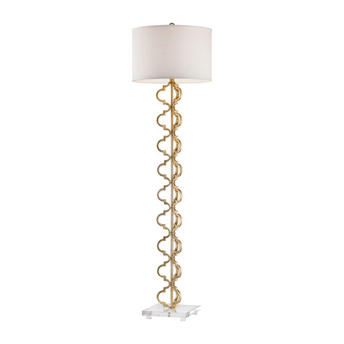 Castile One Light Floor Lamp in Gold Leaf (45|D2932)