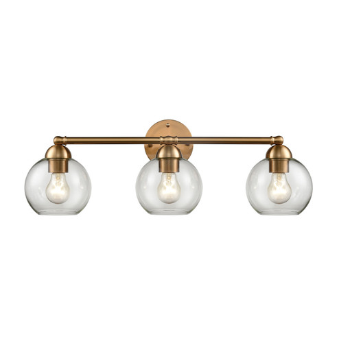 Astoria Three Light Vanity in Satin Gold (45|CN280315)