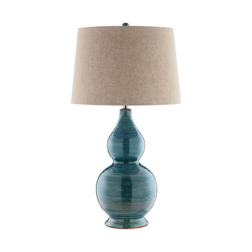 Lara One Light Table Lamp in Blue (45|99784)