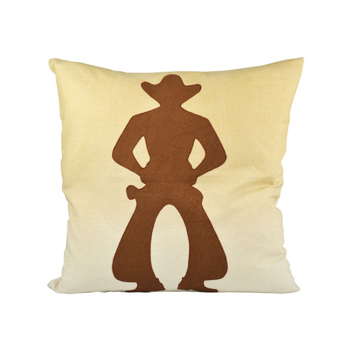 Cowboy Pillow in Brown (45|904318)